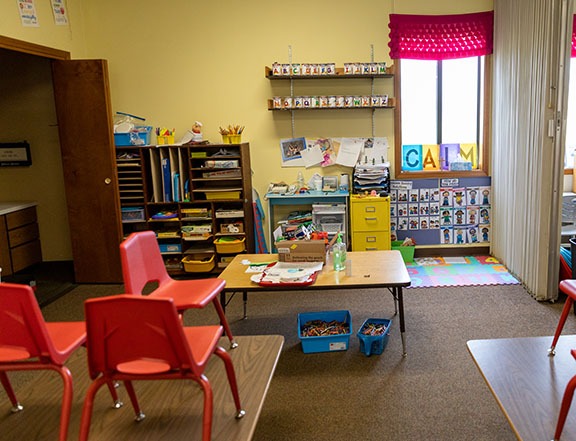 preschool room and playground-3